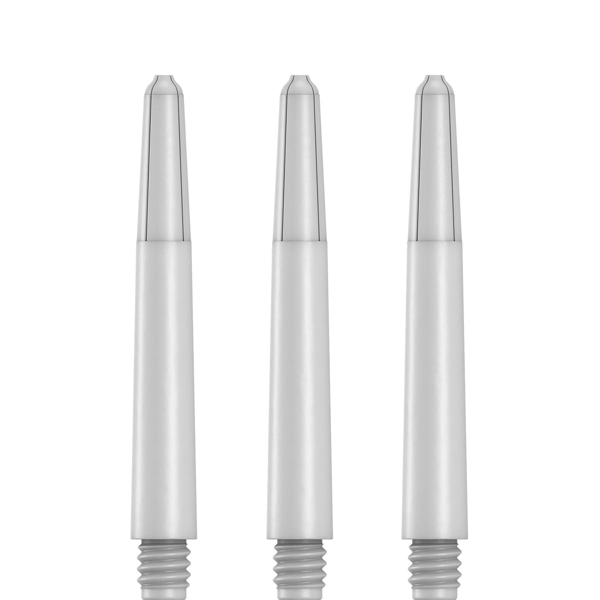 Designa Nylon Shafts - Durable Dart Stems - Pure White Tweenie