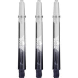 Bulls X-Ray Shafts - Dart Stems - Gradient - Black Medium