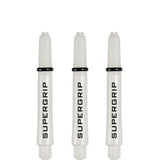 Harrows Supergrip Shafts - Dart Stems - White Short