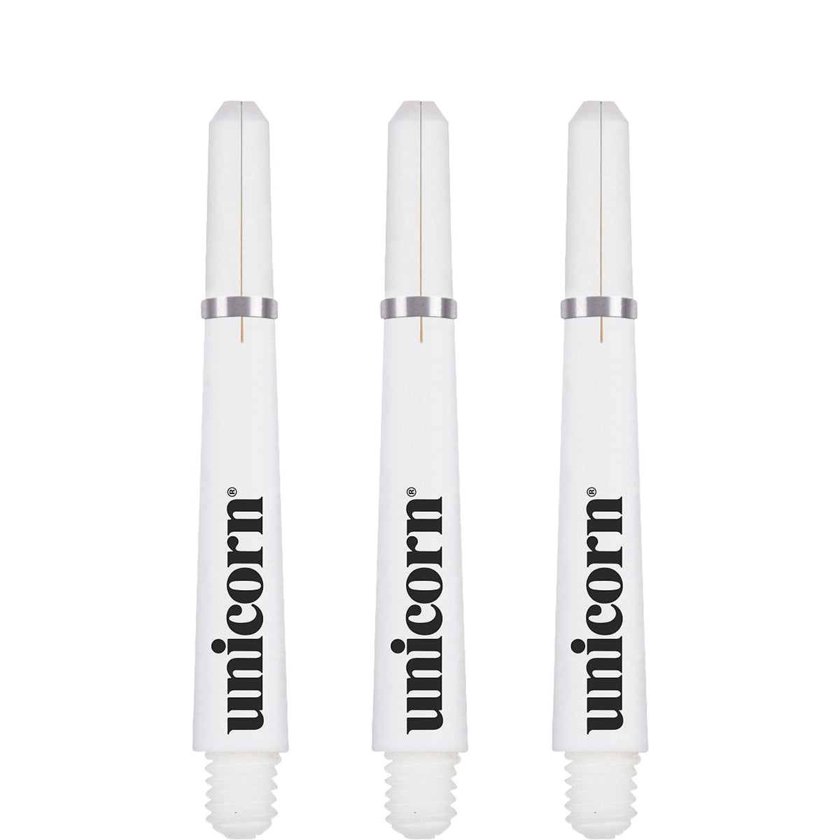Unicorn Gripper 4 Dart Shafts - White Medium