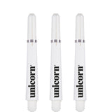 Unicorn Gripper 4 Dart Shafts - White Medium