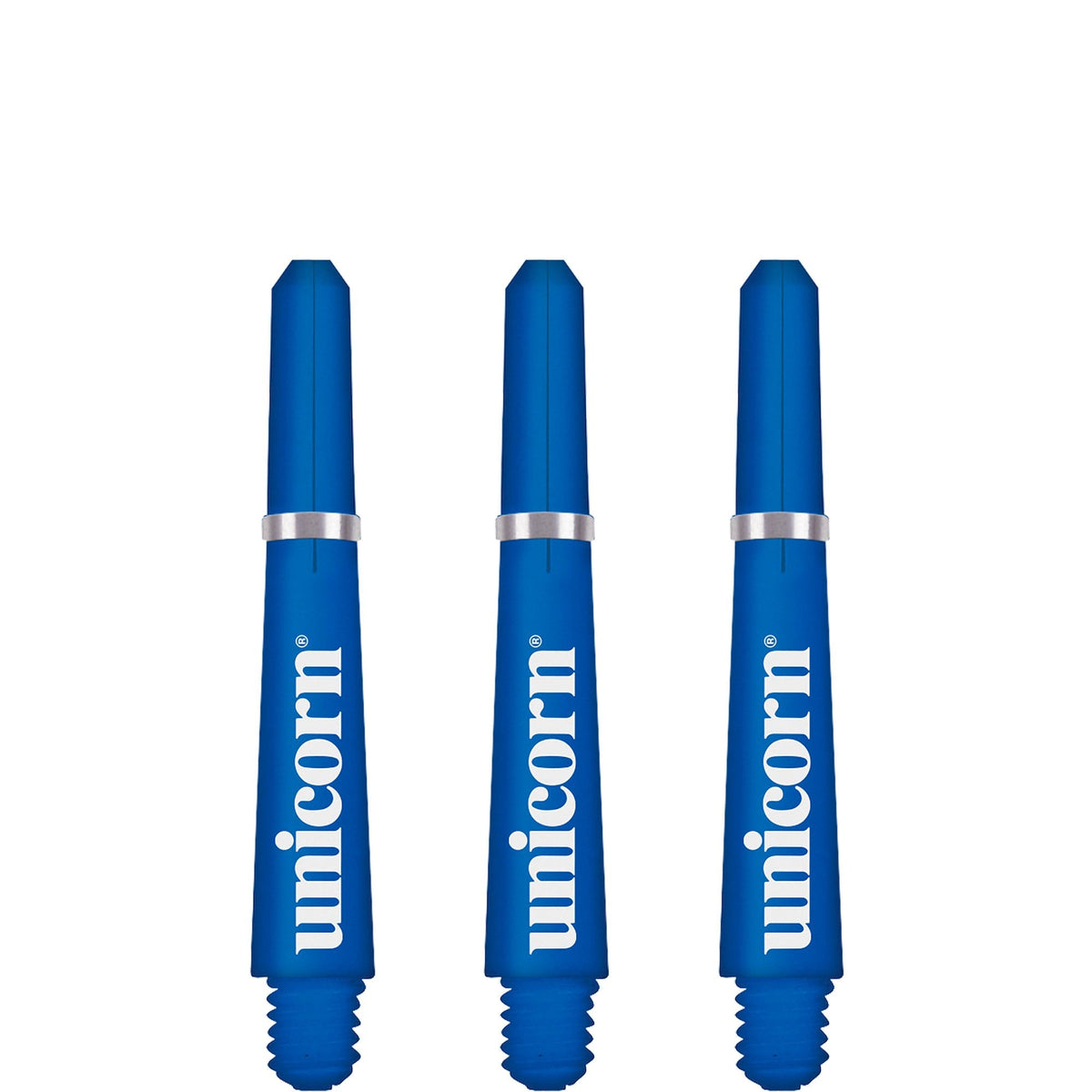 Unicorn Gripper 4 Dart Shafts - Blue Short