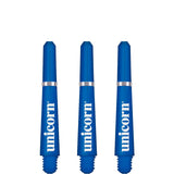 Unicorn Gripper 4 Dart Shafts - Blue Short