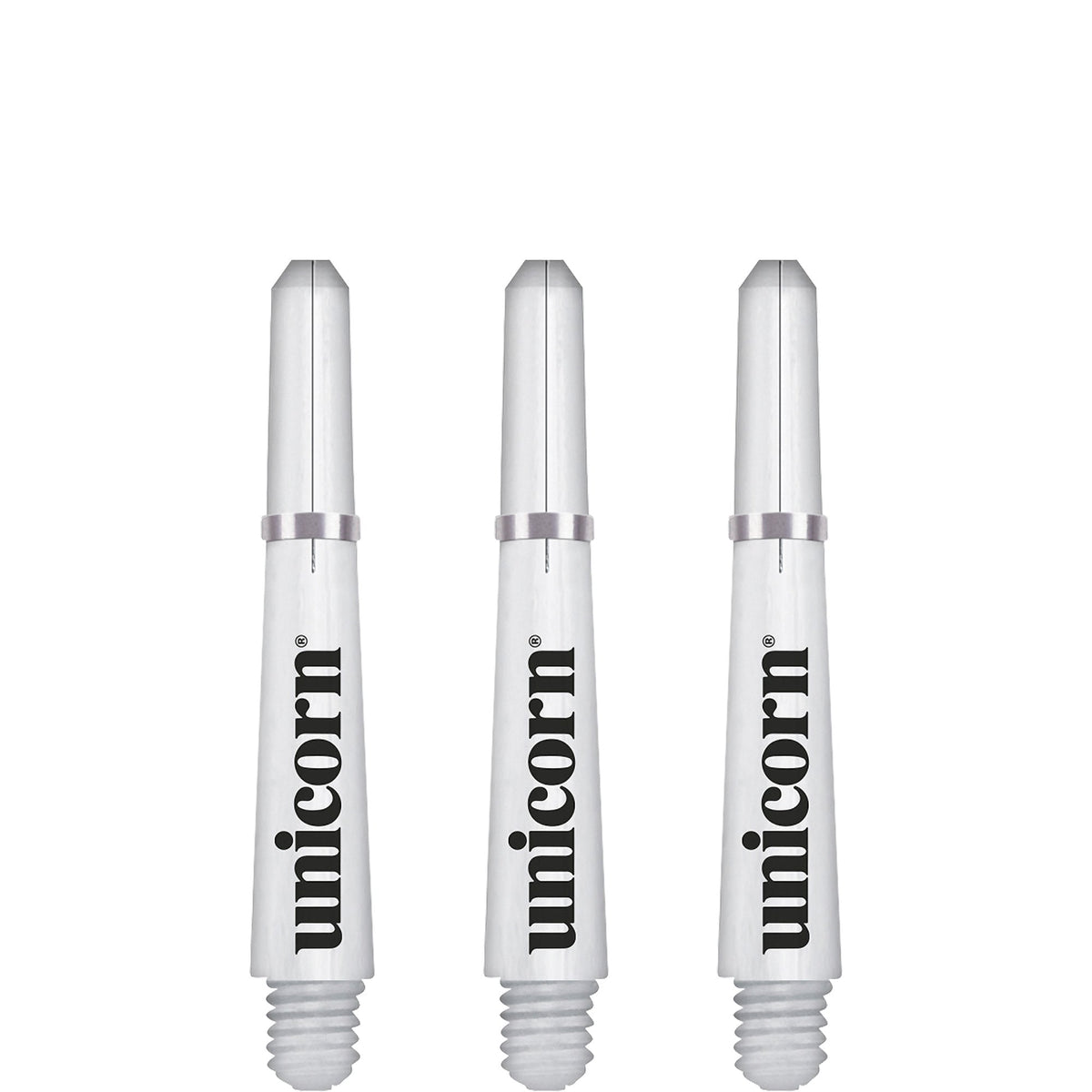 Unicorn Gripper 4 Dart Shafts - Clear Short