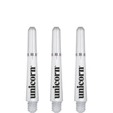 Unicorn Gripper 4 Dart Shafts - Clear Short