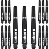 Unicorn Gripper 4 Dart Stems - Value Pack - 5 Sets - Black Medium