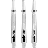 Unicorn Gripper 3 Mirage Dart Shafts - Clear Medium