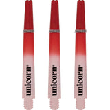 Unicorn Gripper 3 Two Tone Dart Shafts - White & Red Medium