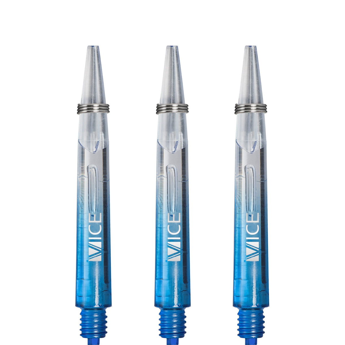 One80 Vice Gradient Shafts - Clear - Blue Tweenie