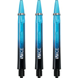 One80 Vice Gradient Shafts - Black - Sky Blue Medium