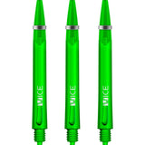 One80 Vice Shafts - Stems with Springs - Neon Green Medium