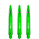 One80 Vice Shafts - Stems with Springs - Neon Green Tweenie