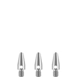 Designa Aluminium Shafts - Metal Dart Stems - Silver Micro