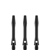 Designa Aluminium Shafts - Metal Dart Stems - Black Short