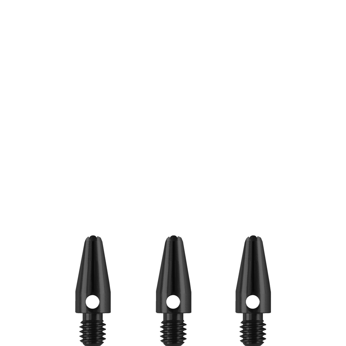 Designa Aluminium Shafts - Metal Dart Stems - Black Micro