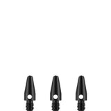 Designa Aluminium Shafts - Metal Dart Stems - Black Micro