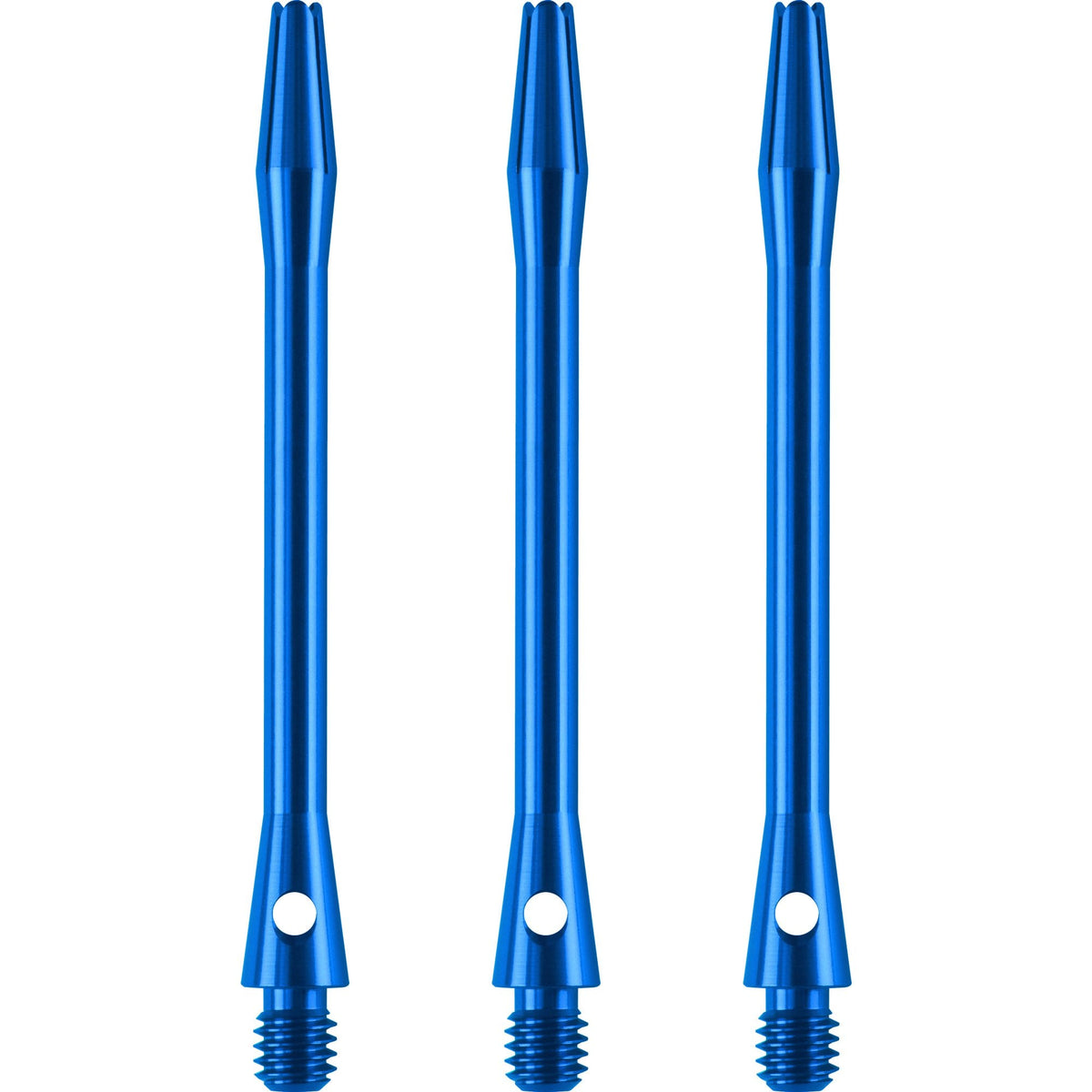 Designa Aluminium Shafts - Metal Dart Stems - Blue Long