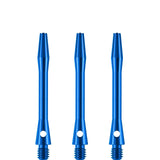 Designa Aluminium Shafts - Metal Dart Stems - Blue Tweenie