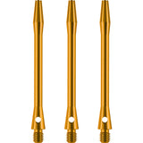 Designa Aluminium Shafts - Metal Dart Stems - Gold Long