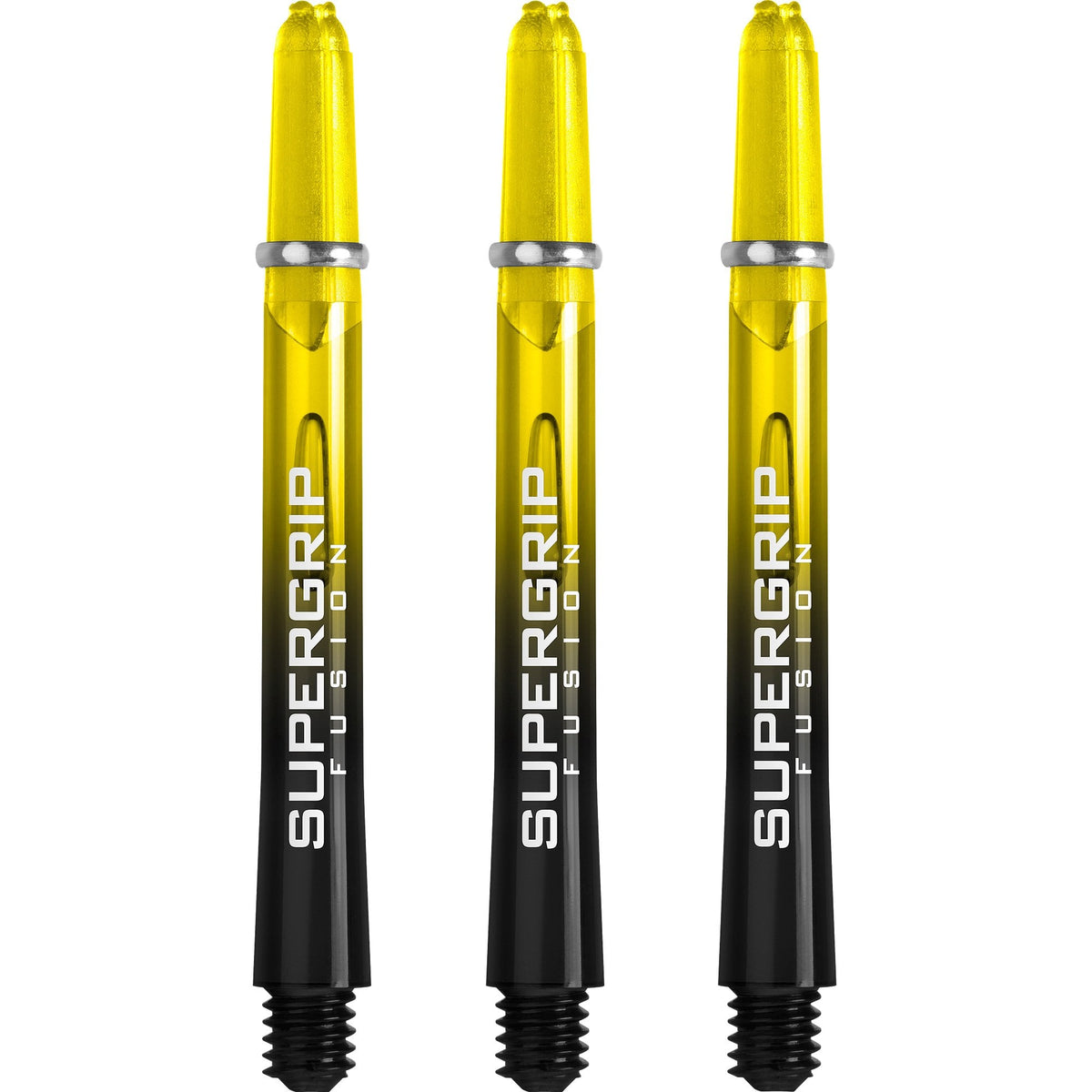 Harrows Supergrip Fusion Shafts - Dart Stems - Yellow Medium