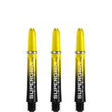 Harrows Supergrip Fusion Shafts - Dart Stems - Yellow Short