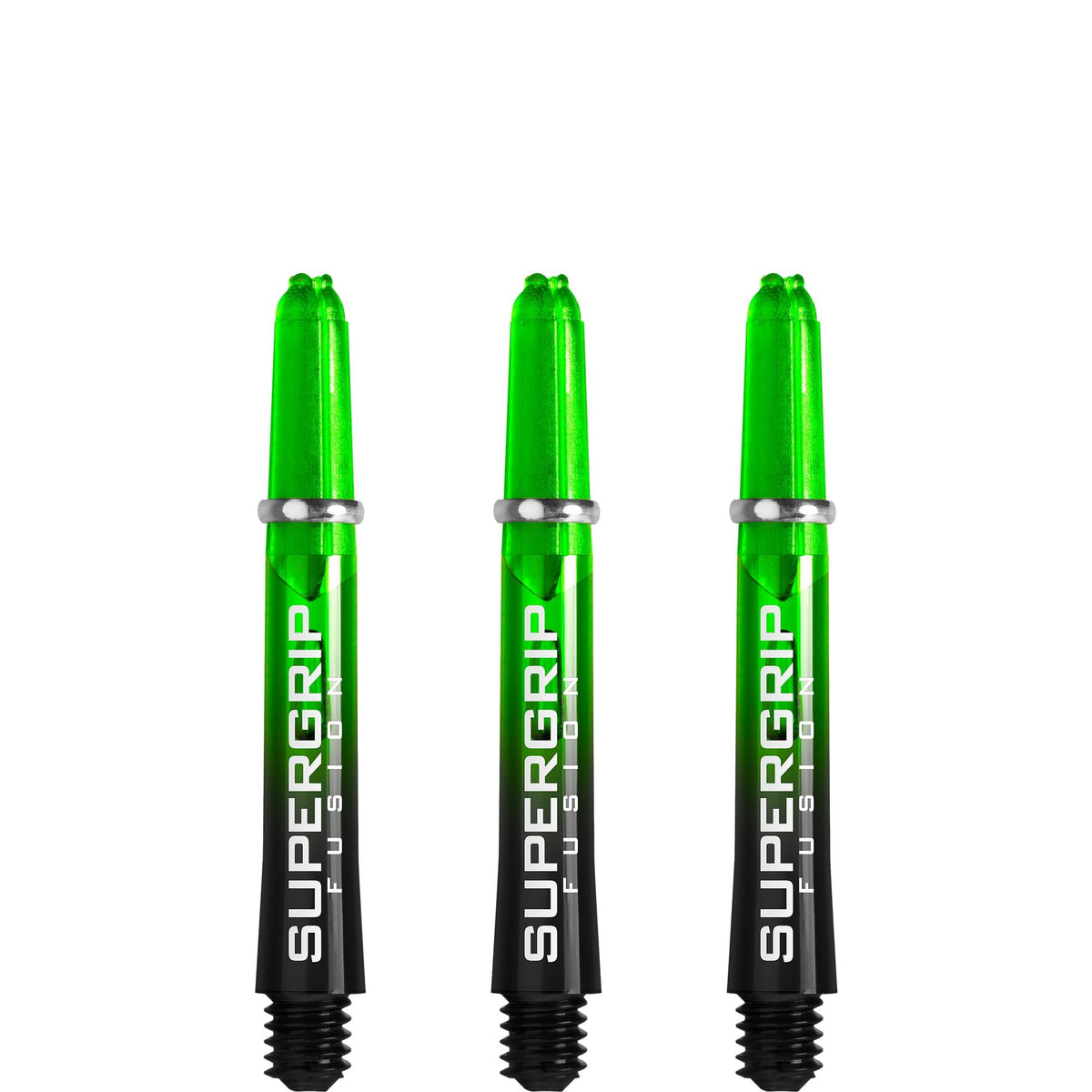 Harrows Supergrip Fusion Shafts - Dart Stems - Green Short