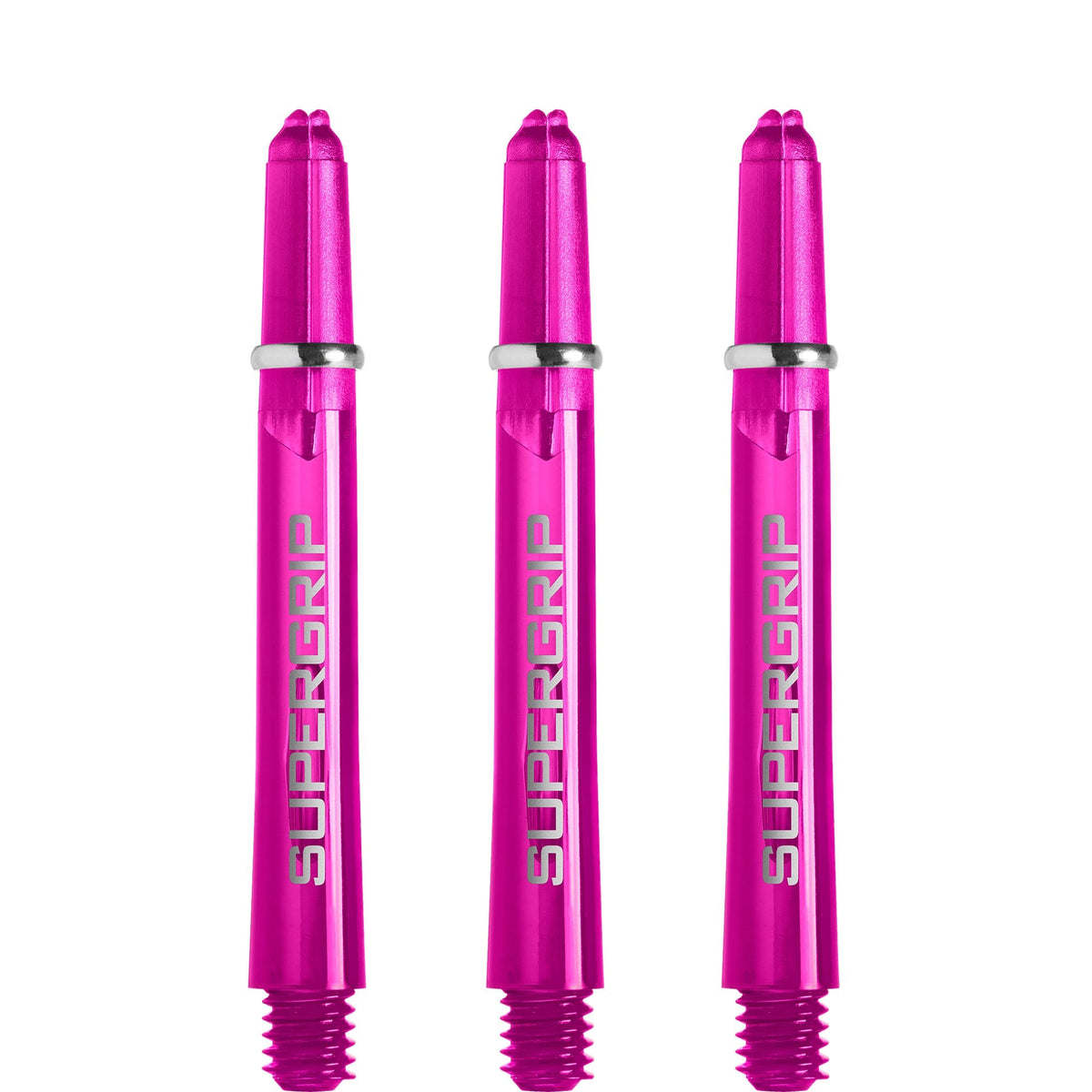 Harrows Supergrip Shafts - Dart Stems - Dark Pink Tweenie