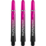 Harrows Supergrip Fusion Shafts - Dart Stems - Dark Pink Medium