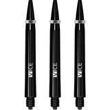 One80 Vice Shafts - Stems with Springs - Black Medium