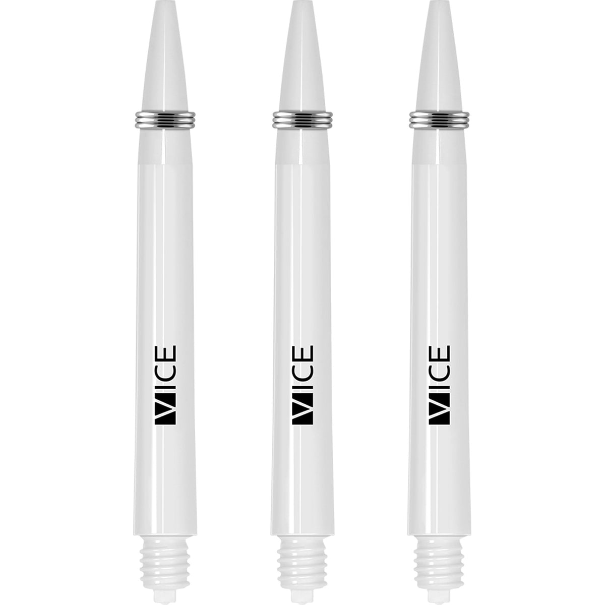 One80 Vice Shafts - Stems with Springs - White Medium