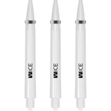 One80 Vice Shafts - Stems with Springs - White Medium