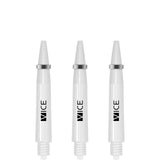 One80 Vice Shafts - Stems with Springs - White Short