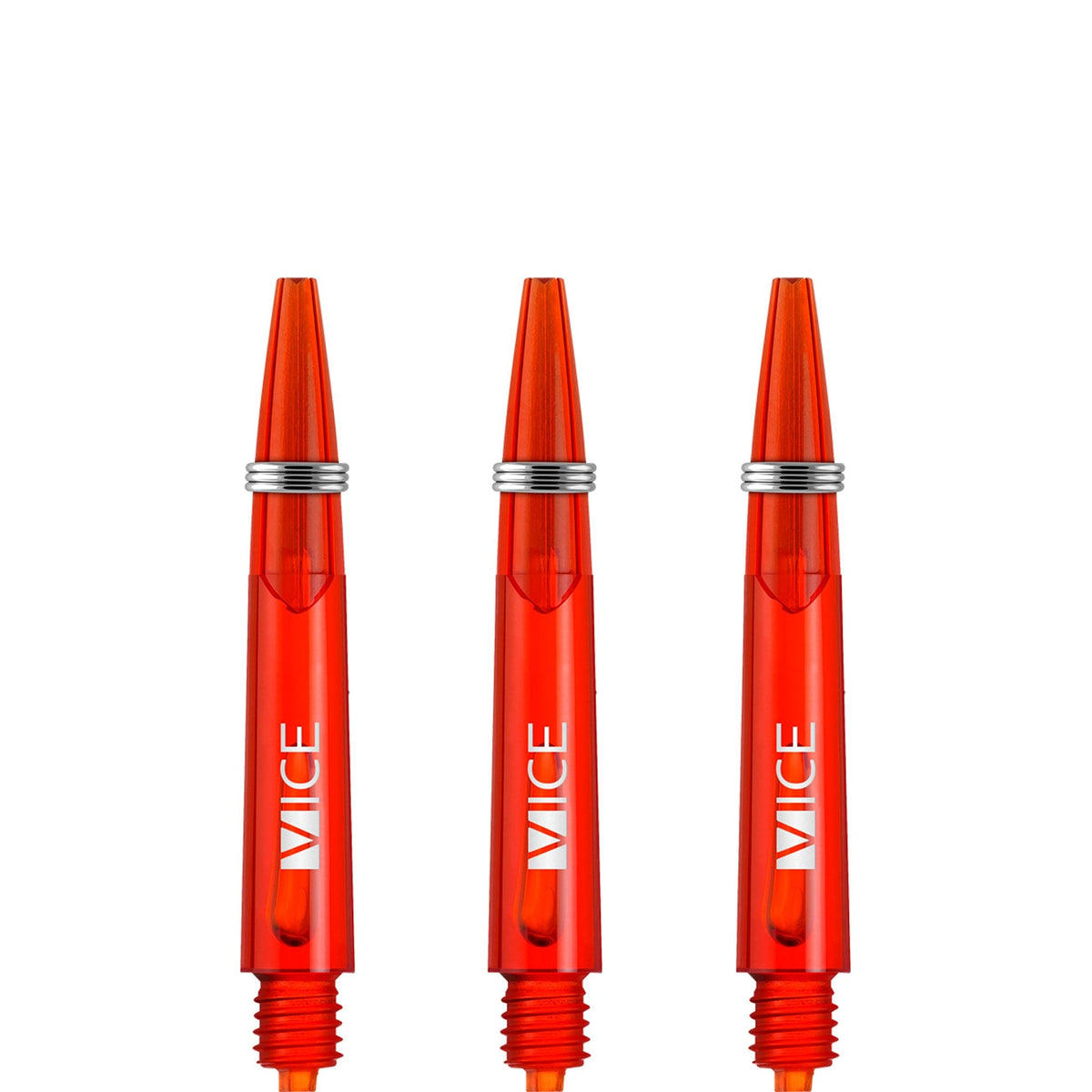 One80 Vice Shafts - Stems with Springs - Red Short