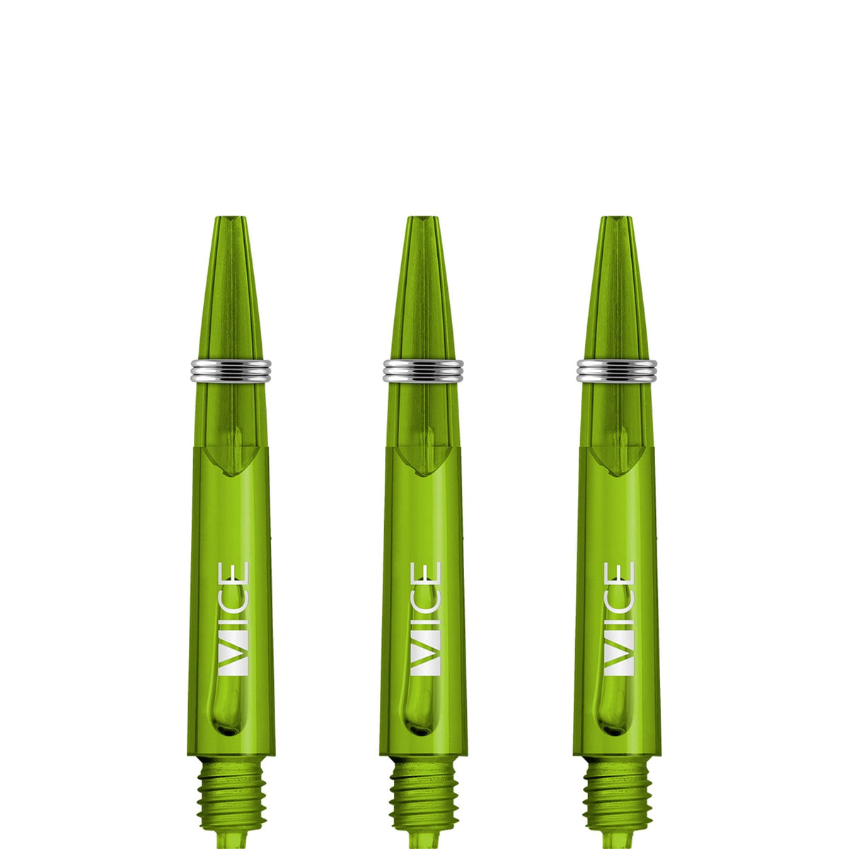 One80 Vice Shafts - Stems with Springs - Green Short