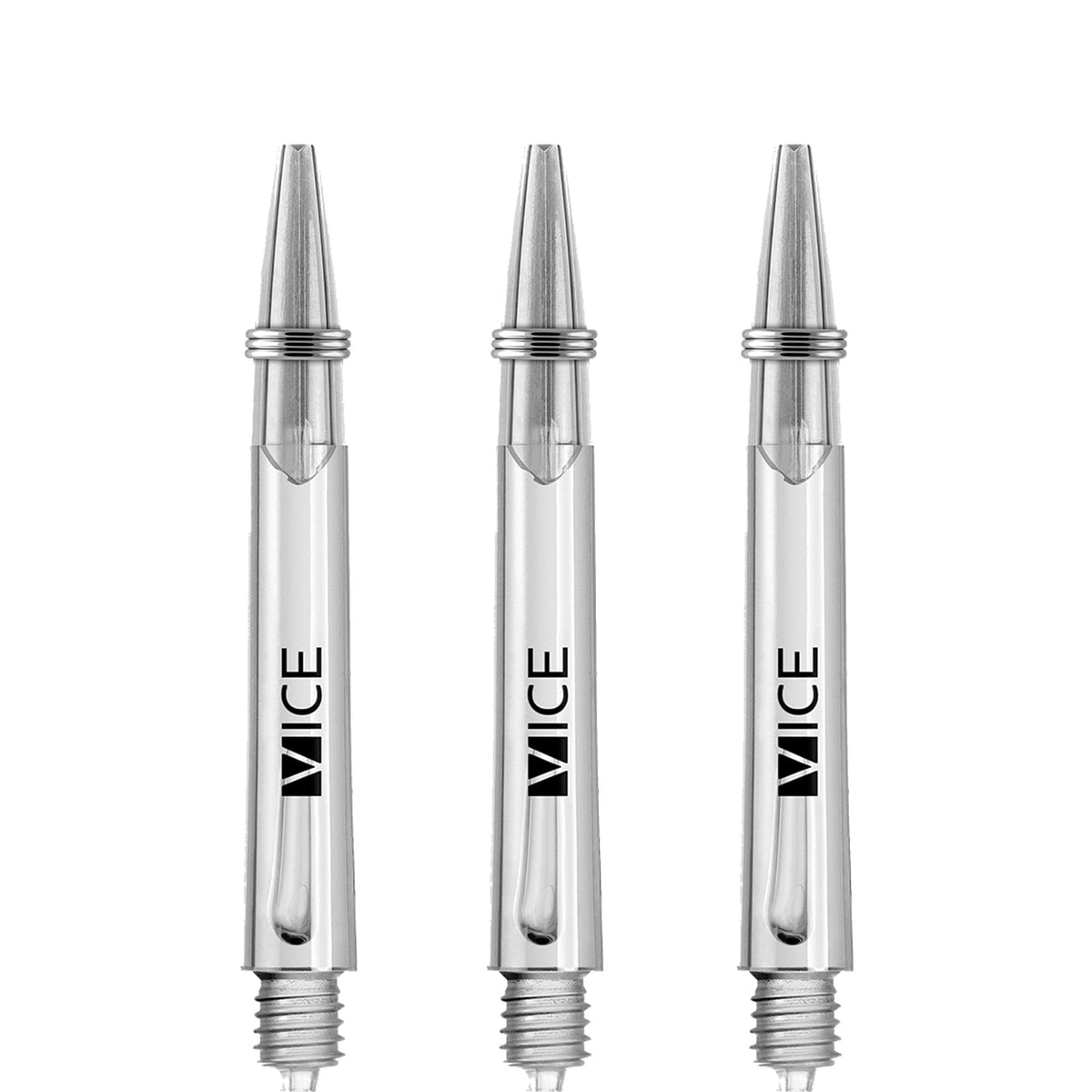 One80 Vice Shafts - Stems with Springs - Clear Tweenie