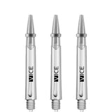 One80 Vice Shafts - Stems with Springs - Clear Tweenie