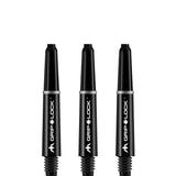Mission GripLock Shafts - Dart Stems - Black