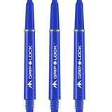 Mission GripLock Shafts - Dart Stems - Blue