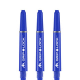 Mission GripLock Shafts - Dart Stems - Blue