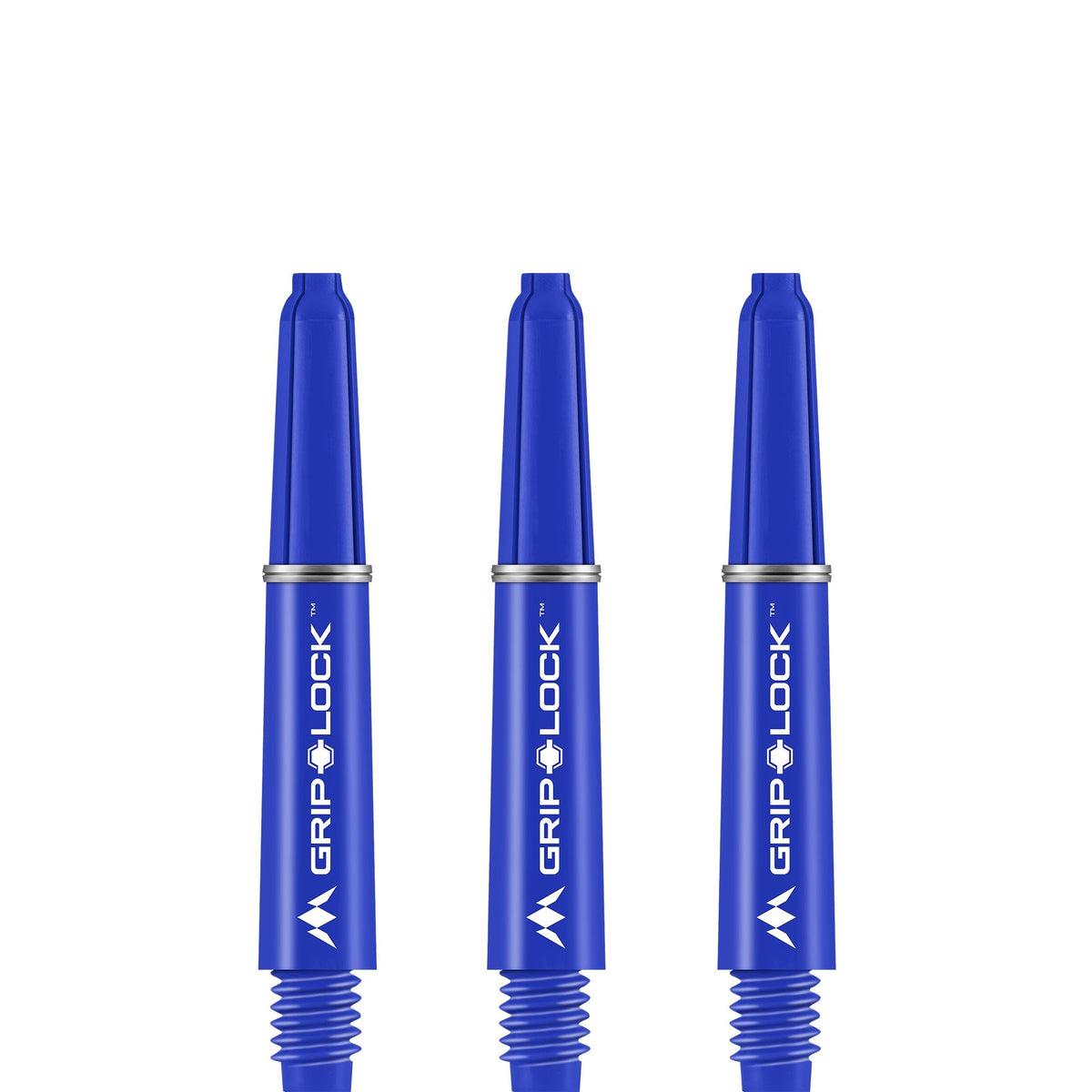 Mission GripLock Shafts - Dart Stems - Blue