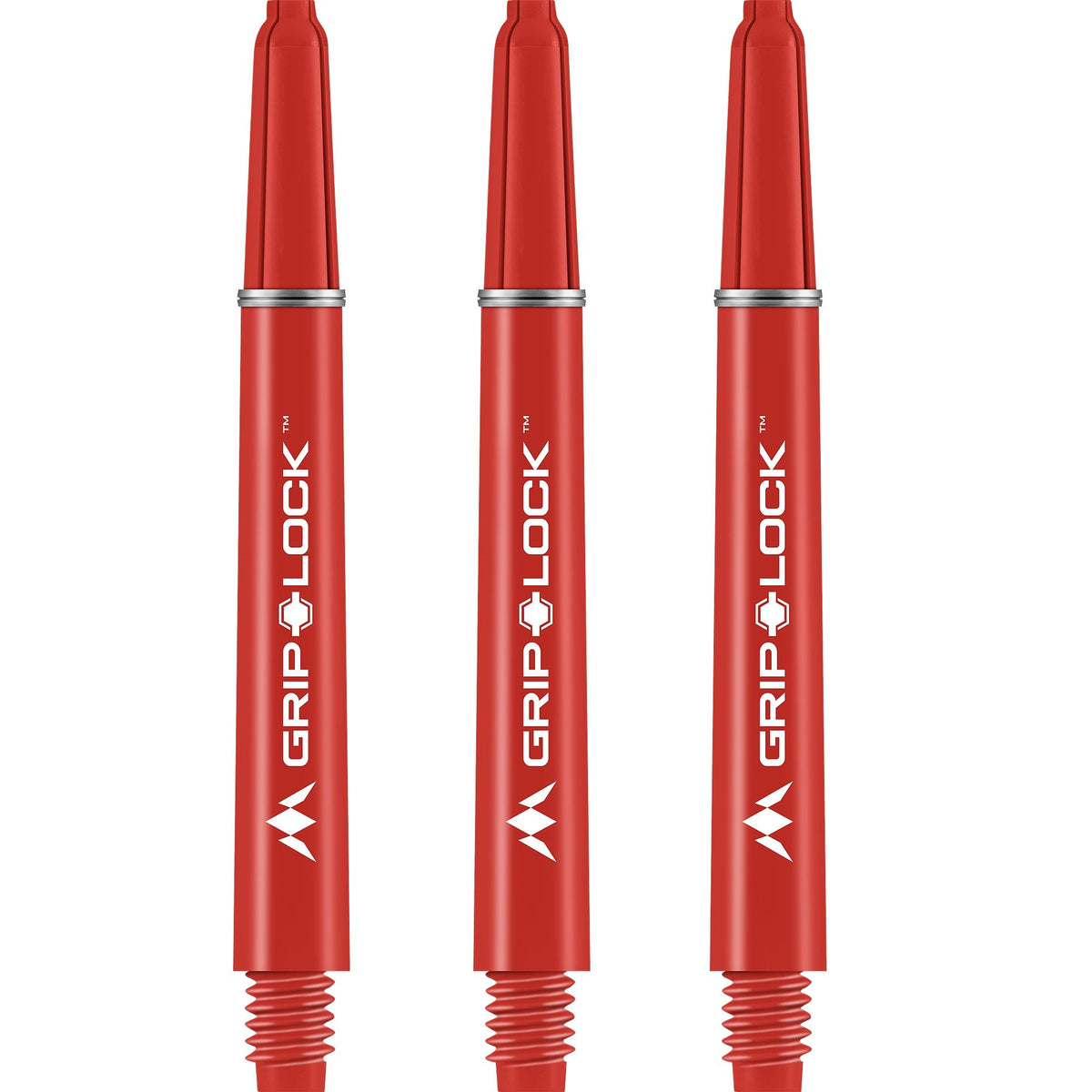 Mission GripLock Shafts - Dart Stems - Red