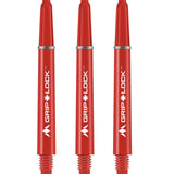 Mission GripLock Shafts - Dart Stems - Red
