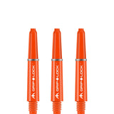 Mission GripLock Shafts - Dart Stems - Orange