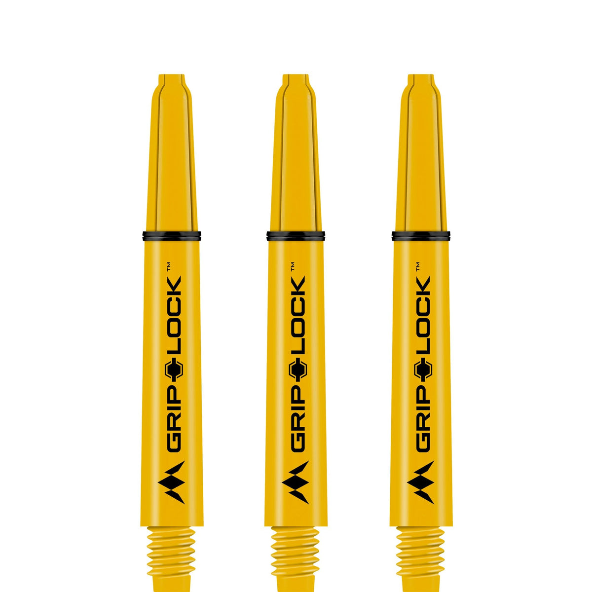 Mission GripLock Shafts - Dart Stems - Yellow