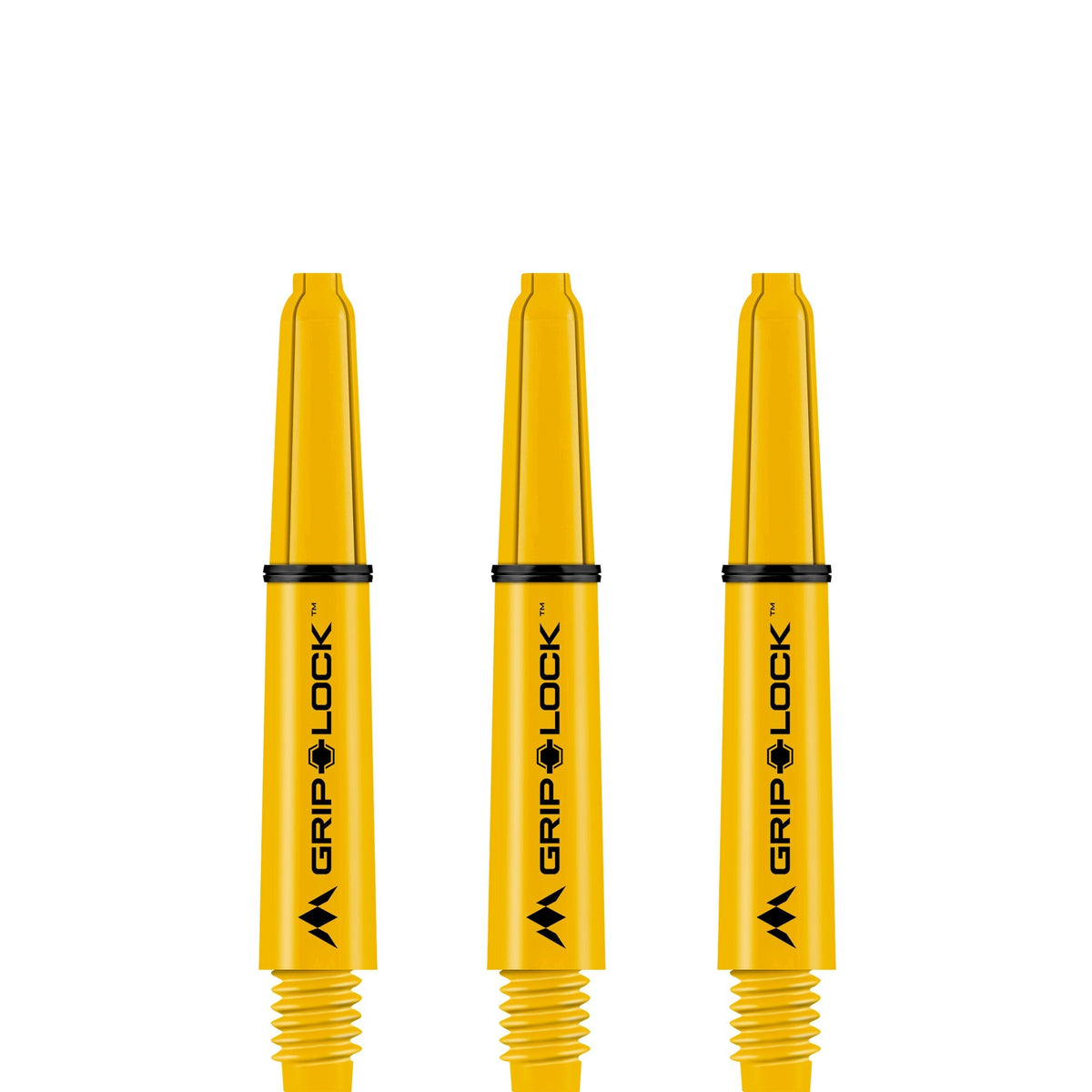 Mission GripLock Shafts - Dart Stems - Yellow