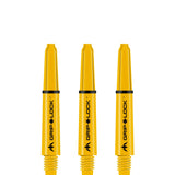 Mission GripLock Shafts - Dart Stems - Yellow
