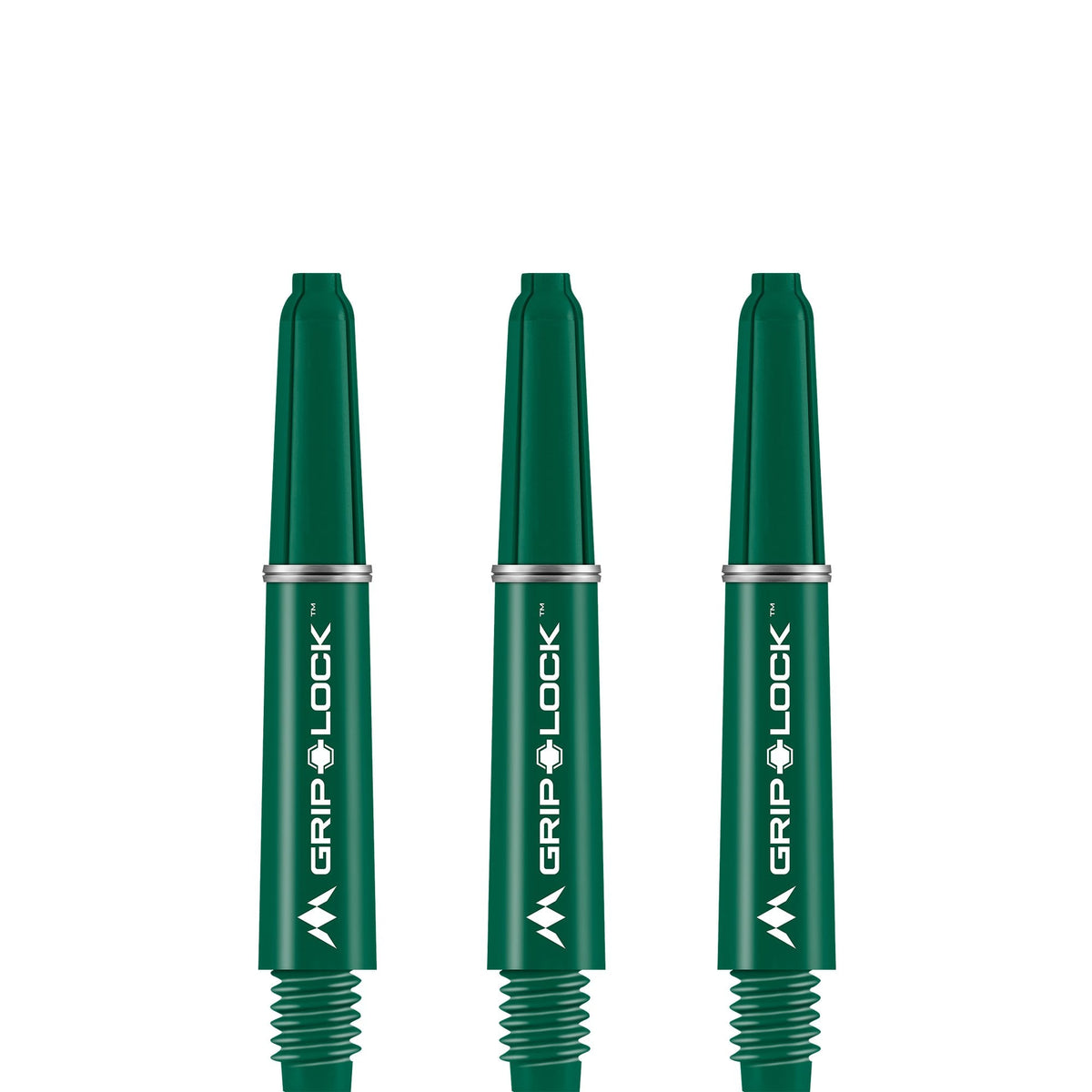 Mission GripLock Shafts - Dart Stems - Green Short