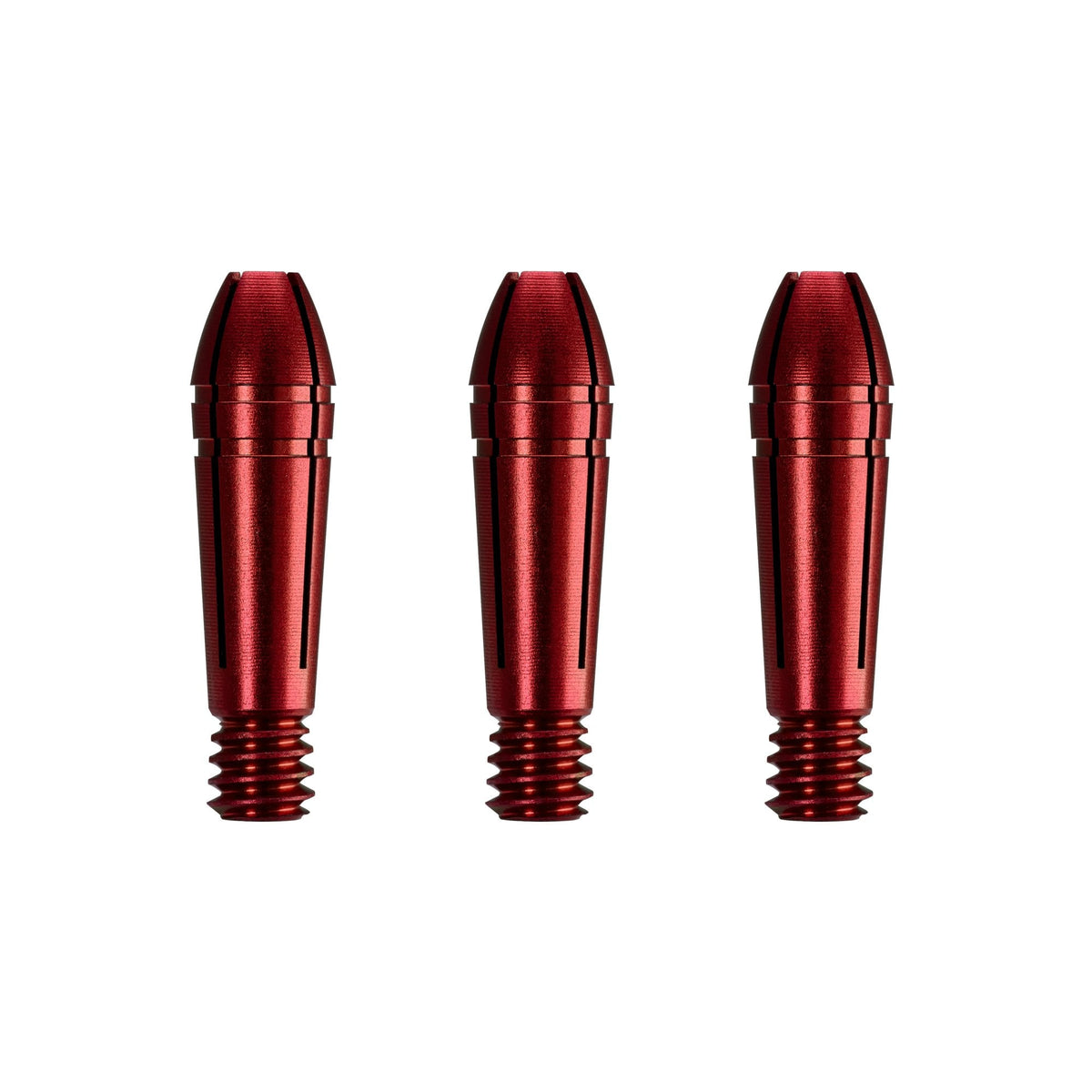 Mission Titan Fox Spare Tops - for Ti Fox Shafts - Aluminium Red