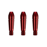 Mission Titan Fox Spare Tops - for Ti Fox Shafts - Aluminium Red