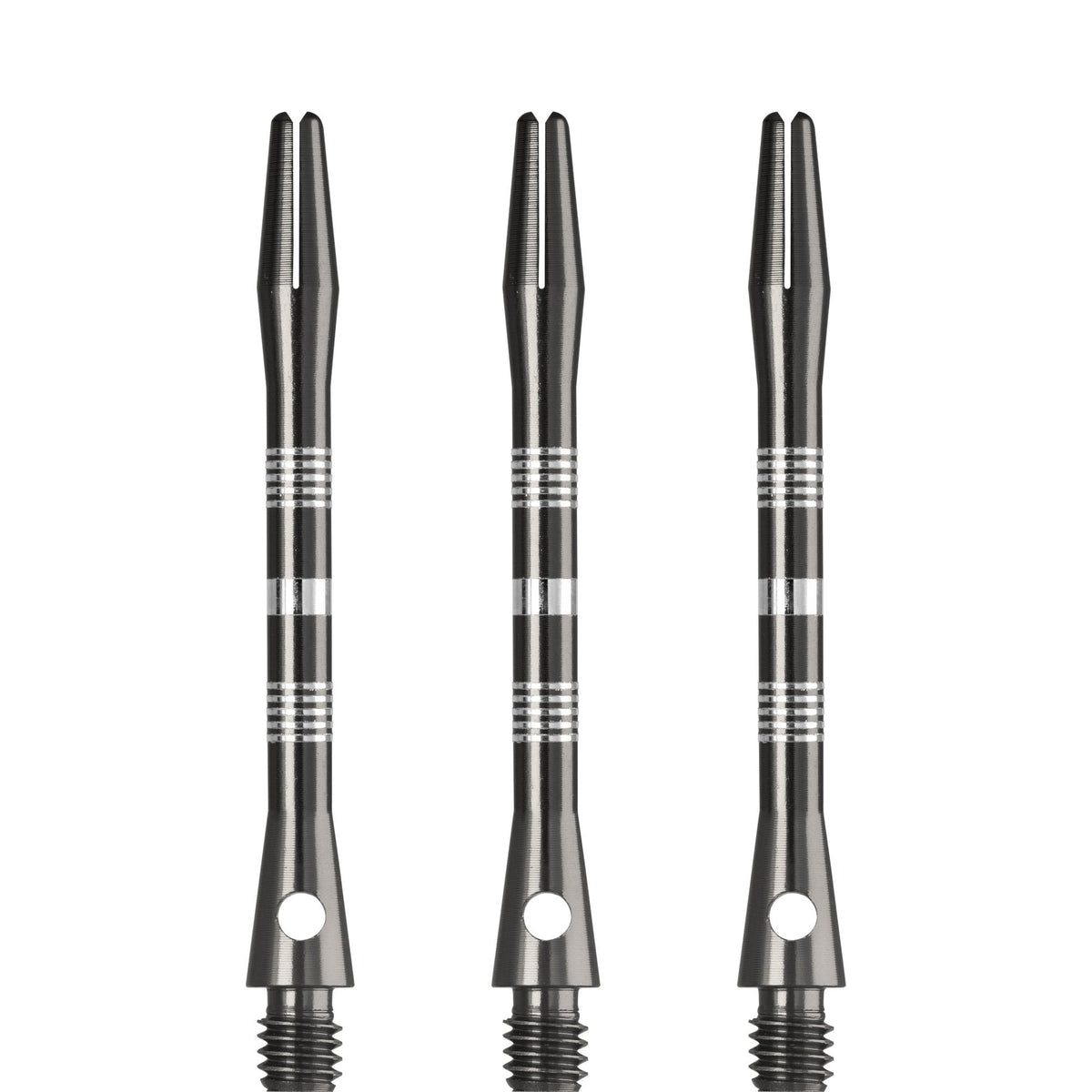 Designa Multiline Aluminium Shafts - Regrooved - Gun Metal